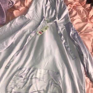 Long sleeve silk soft hoodie :)